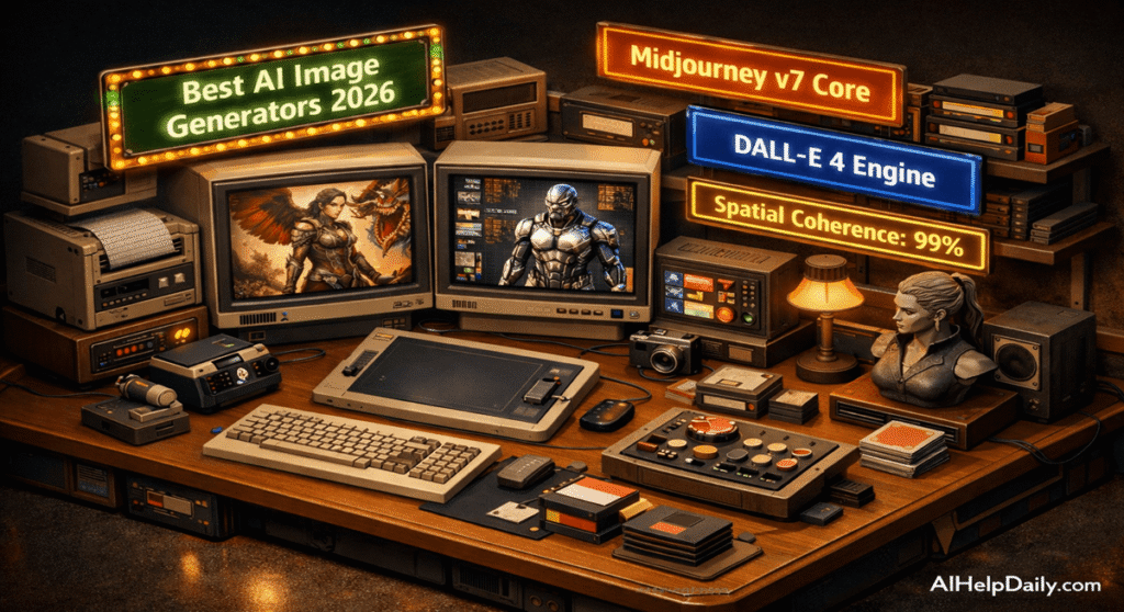 Best AI Image Generators: Comparing generative design engines and spatial consistency.