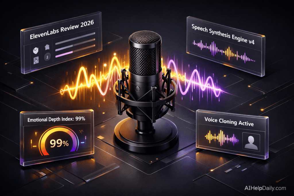 ElevenLabs Review: Testing realistic AI voice generation and emotional speech synthesis.