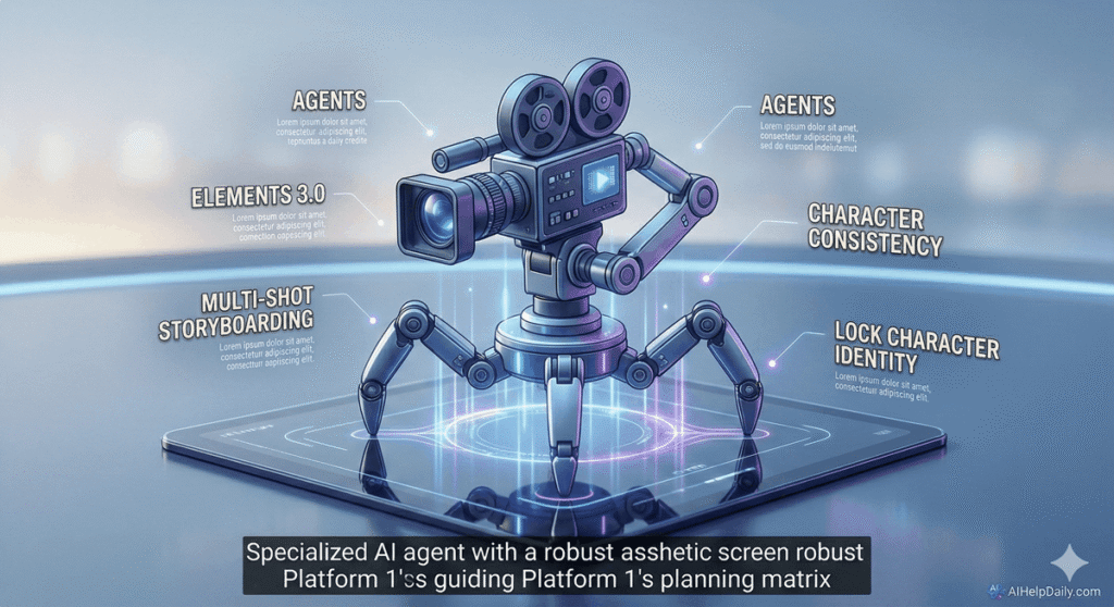 Using Kling AI 3.0's features for cinematic directing and multi-shot storyboarding.